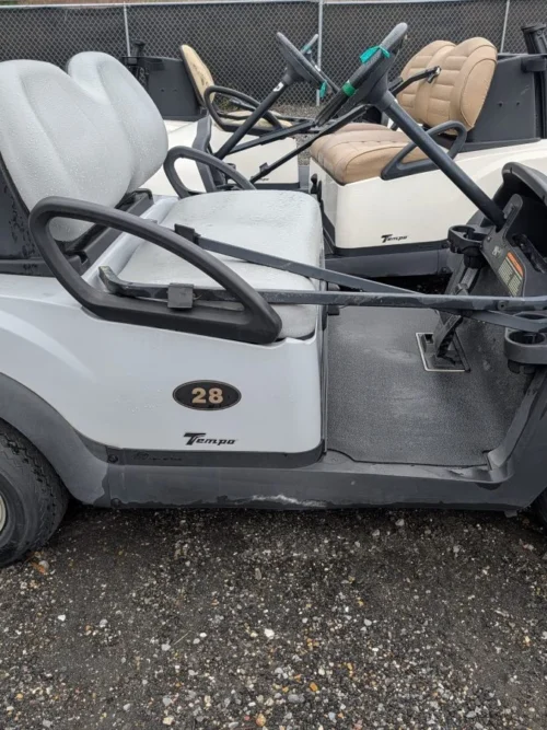 2019 GRAY GAS CLUB CAR PRECEDENT GOLF CART